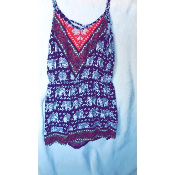 Rue 21 elephant romper