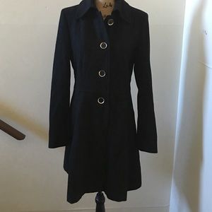 Black pea coat