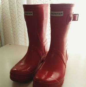 Hunter Short Gloss Rain Boots