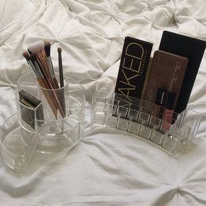 Acrylic makeup holders!!