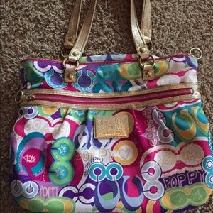 Coach poppy purse