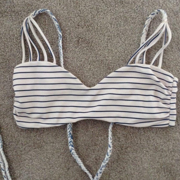 Acacia Swimwear Top in Cape Cod Print