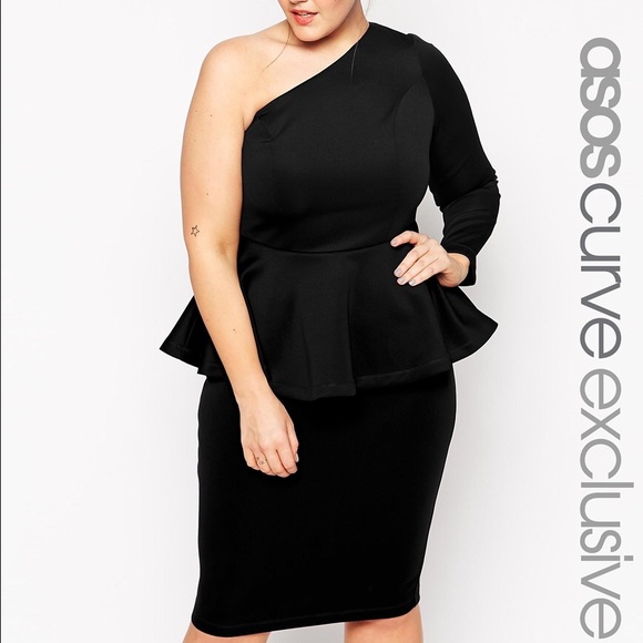 Asos peplum dress