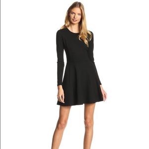 Theory Tillora Classic 3/4 sleeve fit &flare dress