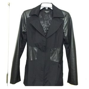 Bebe Black Corset Jacket