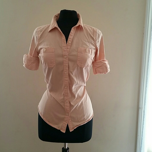 Light Pink Button Up