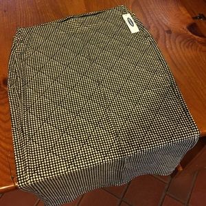 NWT Old Navy Patterned Midi Pencil Skirt