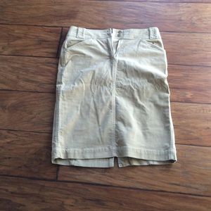 Corduroy Skirt