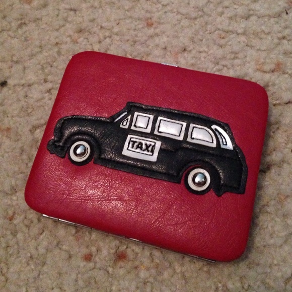 Red London Taxi Wallet