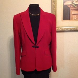 Red blazer