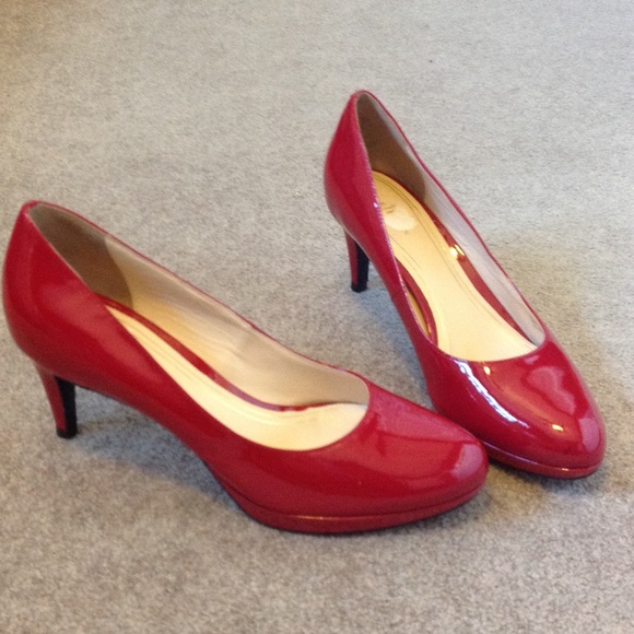 Cole Haan Shoes - Gorgeous Red Cole Haan Heels. NWOB