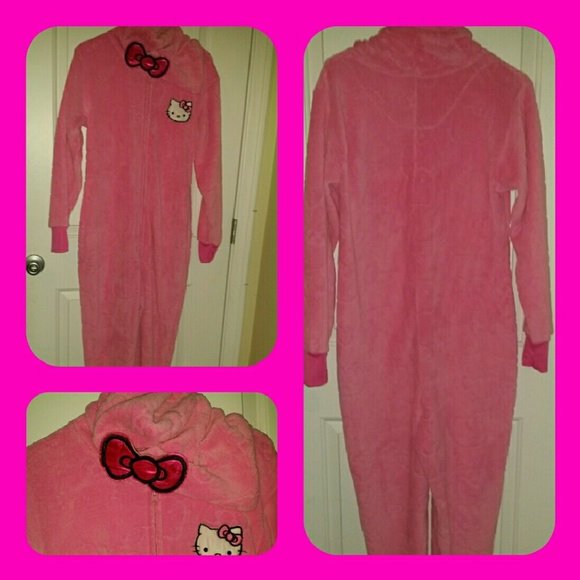 Pink Hello Kitty onesies