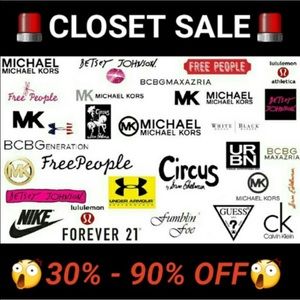 Closet Sale‼️