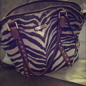 Michael Kors large multi-way canvas bag