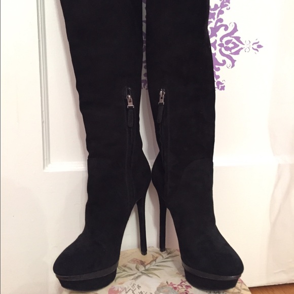 Boots  tall knee high suede Brian Atwood boots