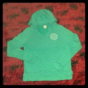 Mint green Abercrombie Hoodie