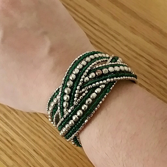 Braided Bead Bracelet