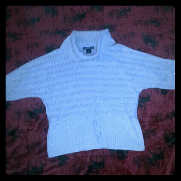 Light pink shimmer sweater