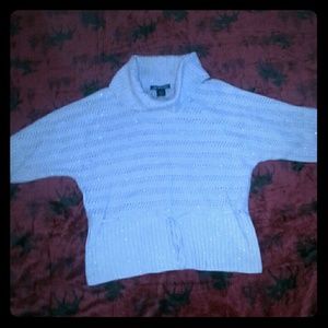 Light pink shimmer sweater