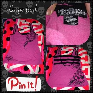 Large metal mulisha tank