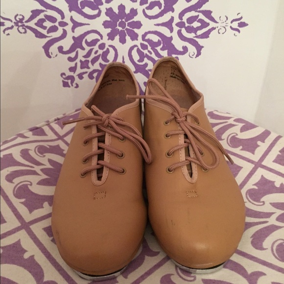 Capezio ballet tap shoes like new worn once