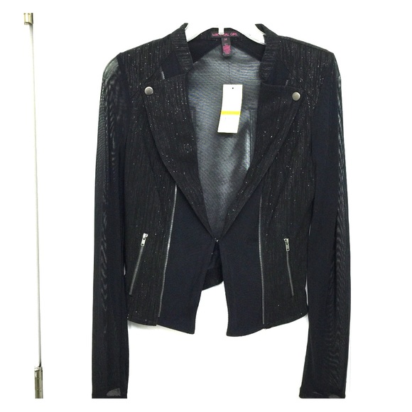 Material girl lace jacket