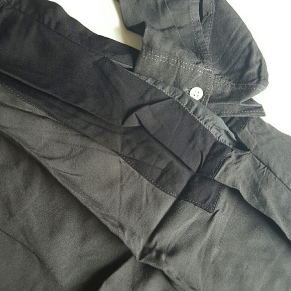 Gap shirt dress contrast panel pocket - Picture 4 of 4