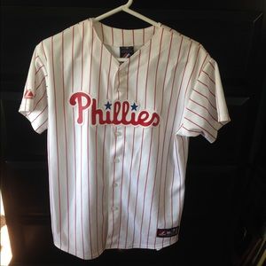 Phillies baseball jersey