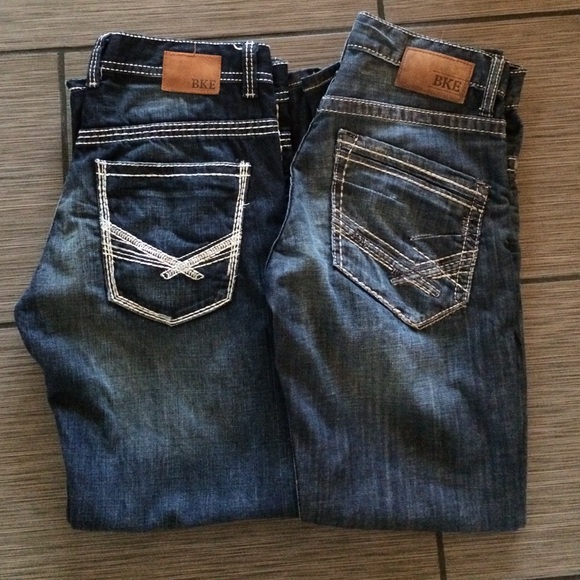 Bke carter bke Fulton lot of 2 jeans 31x28