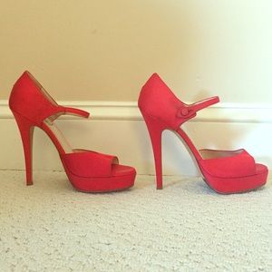 Authentic YSL Red Stilettos