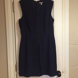 NWT Banana Republic Navy w/ black detail dress 14