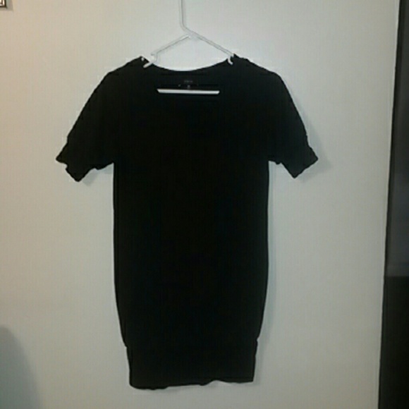 Little Black Sweater Dress