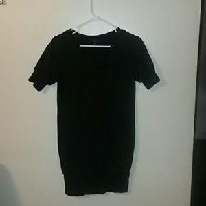 Little Black Sweater Dress