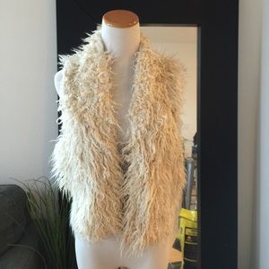 Fuzzy vest