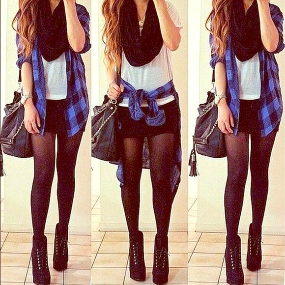 Lace-up Platform Booties