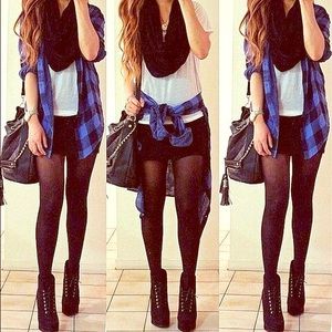 Lace-up Platform Booties