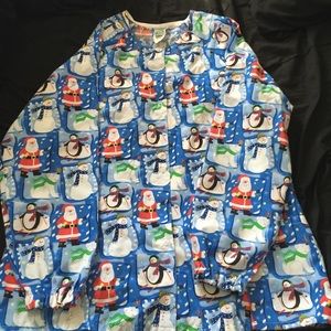 Christmas lab jacket