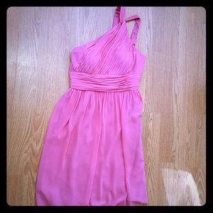Bridesmaid / party one shoulder dress.