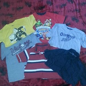 Boys size 8 tshirt lot