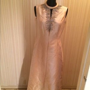 Gorgeous Vintage 1960s Custom Made Evening Gown