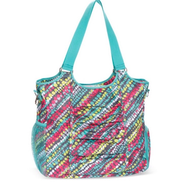 Thirty-One 'Graffiti Dot' Yoga Tote! 💪🏻