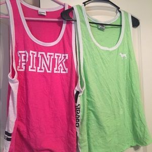 2 Victoria's Secret tank tops