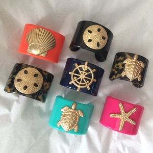 Sold in bundle!! Mud Pie Acrylic Cuff Bracelet