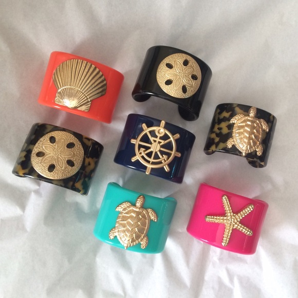 Sold in bundle!! Mud Pie Acrylic Cuff Bracelet