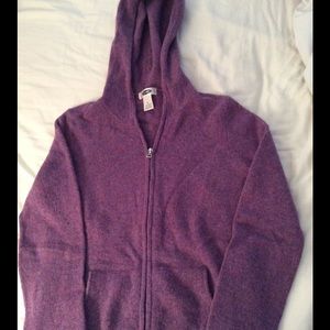 Old Navy Zip Up Sweater 100% Lamb's Wool