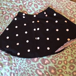 H&M Polka Dot Circle Skirt ⚪️⚫️