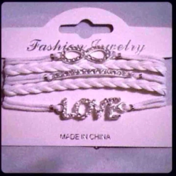 Love Infinity Bling Bracelet