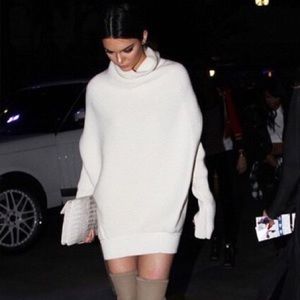 ACNE STUDIOS Galactic Wool Sweater in White