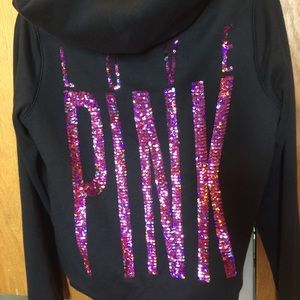 NWOT Victoria's Secret PINK Zip Sweatshirt