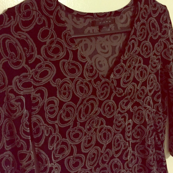 Black Swirl Top